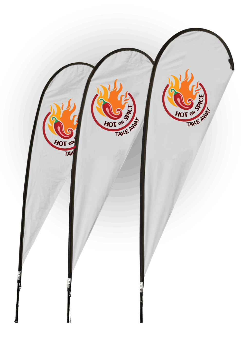 Tear Drop Banners